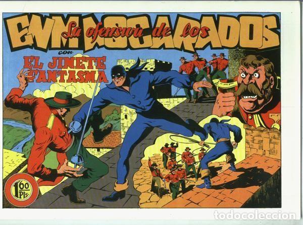 Comics: Facsimil: El Jinete Fantasma numero 021: La ofensiva de los enmascarados - Ambros