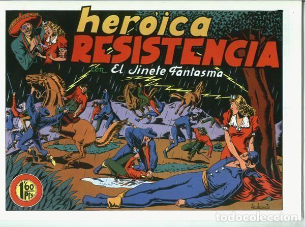 Comics: Facsimil: El Jinete Fantasma numero 013: Heroica resistencia - Ambros