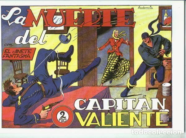 Comics: Facsimil: El Jinete Fantasma numero 052: la muerte del capitan valiente - Ambros