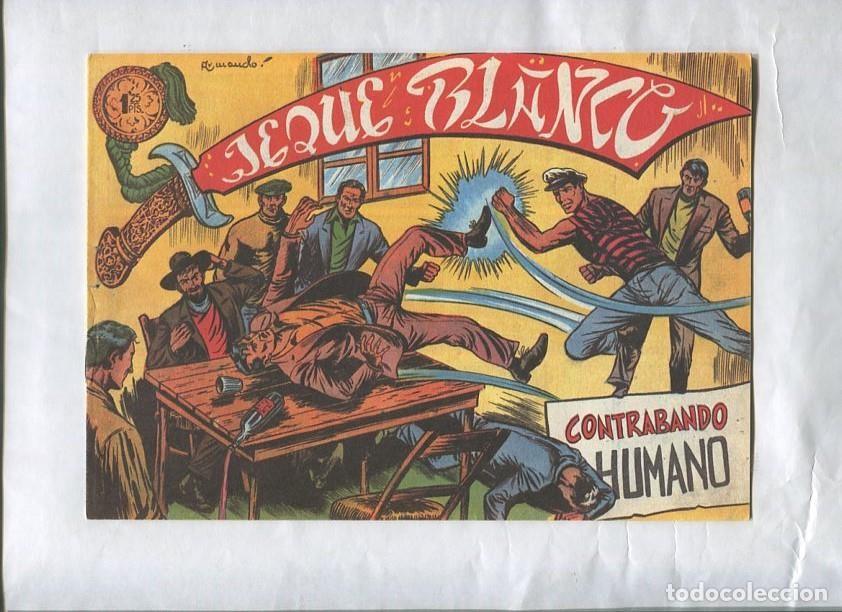C&oacute;mics: Jeque Blanco facsimil numero 025: Contrabando humano - Laffond - Armando - Foto 1