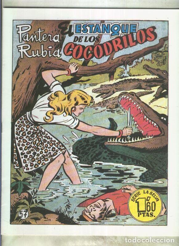 C&oacute;mics: Pantera Rubia facsimil: El estanque de los cocodrilos - Varios - Foto 1