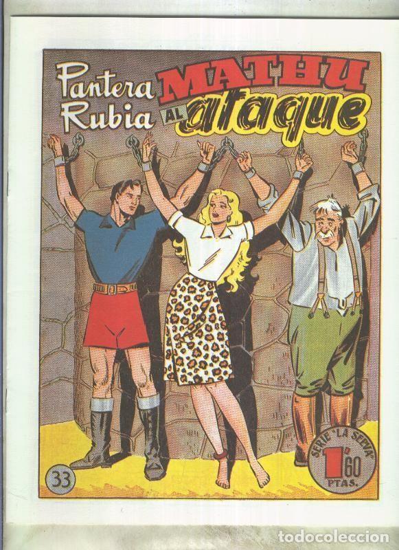 C&oacute;mics: Pantera Rubia facsimil: Mathu al ataque - Varios - Foto 1