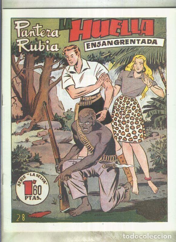 C&oacute;mics: Pantera Rubia facsimil: La huella ensangrentada - Varios - Foto 1