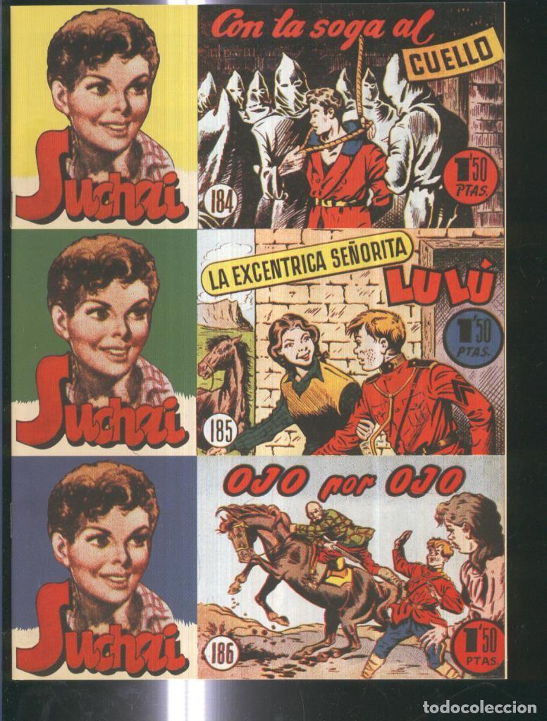 C&oacute;mics: Facsimil: Suchai 3 en 1 numero 184/186: Con la soga al cuello - Paludetti