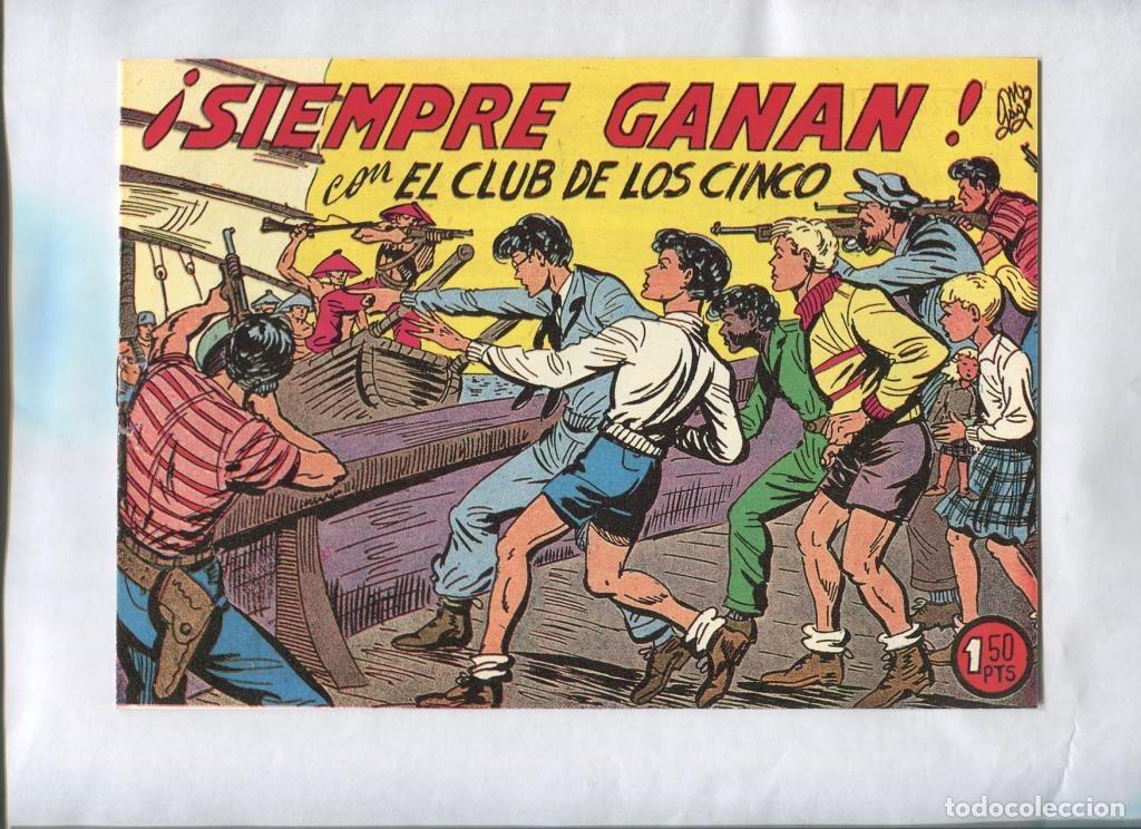Fumetti: Facsimil: El Club de los cinco numero 14: Siempre ganan - Manuel Gago