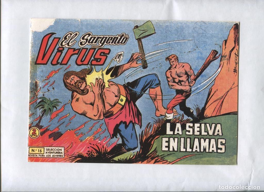 C&oacute;mics: Facsimil: El Sargento Virus numero 15: La selva en llamas - Iba&ntilde;ez - Foto 1