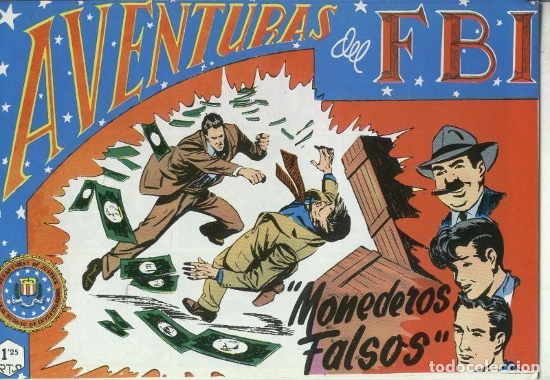 C&oacute;mics: Facsimil Aventuras del FBI numero 114: Monederos falsos - Luis Bermejo-Lopez Blanco