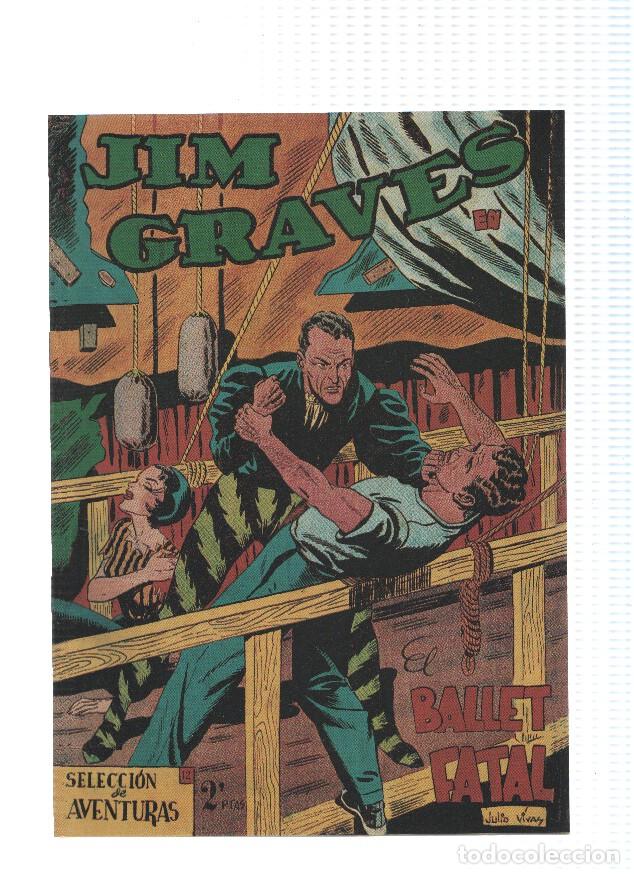 Comics: Facsimil: Jim Graves numero 12: El ballet fatal - Julio Vivas