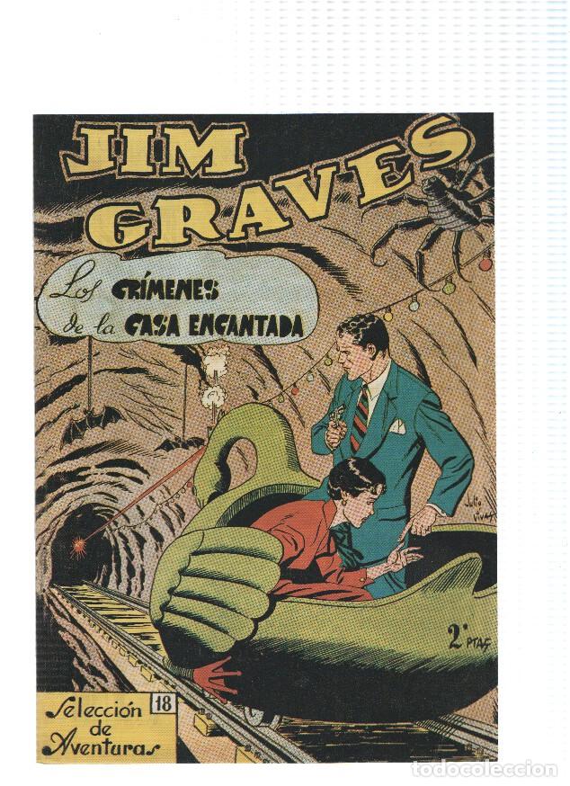 C&oacute;mics: Facsimil: Jim Graves numero 18: Los crimenes de la casa encantada - Julio Vivas