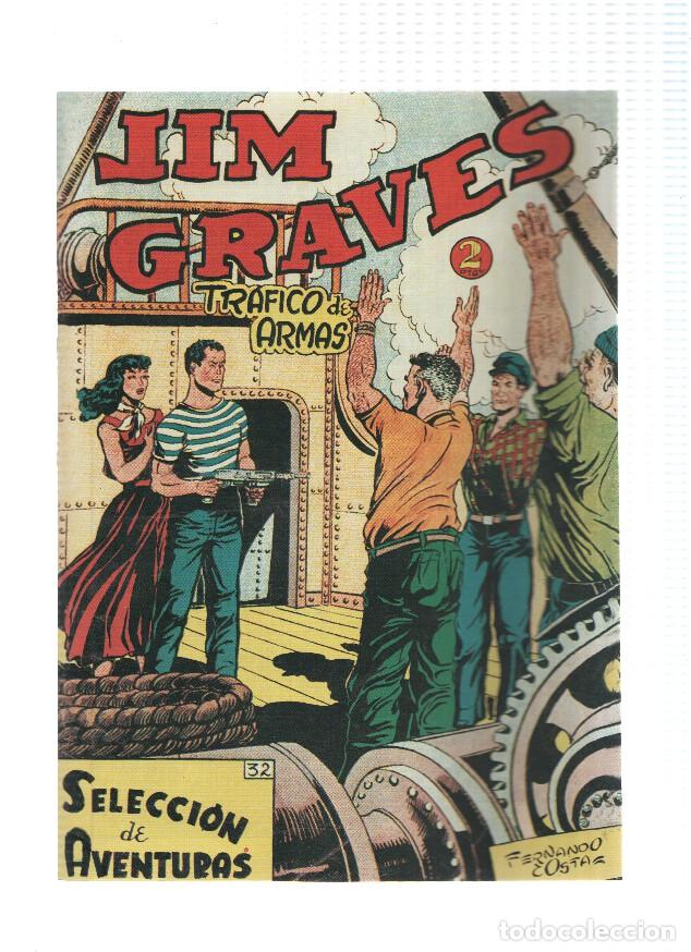 Comics: Facsimil: Jim Graves numero 32: Trafico de armas - Julio Vivas