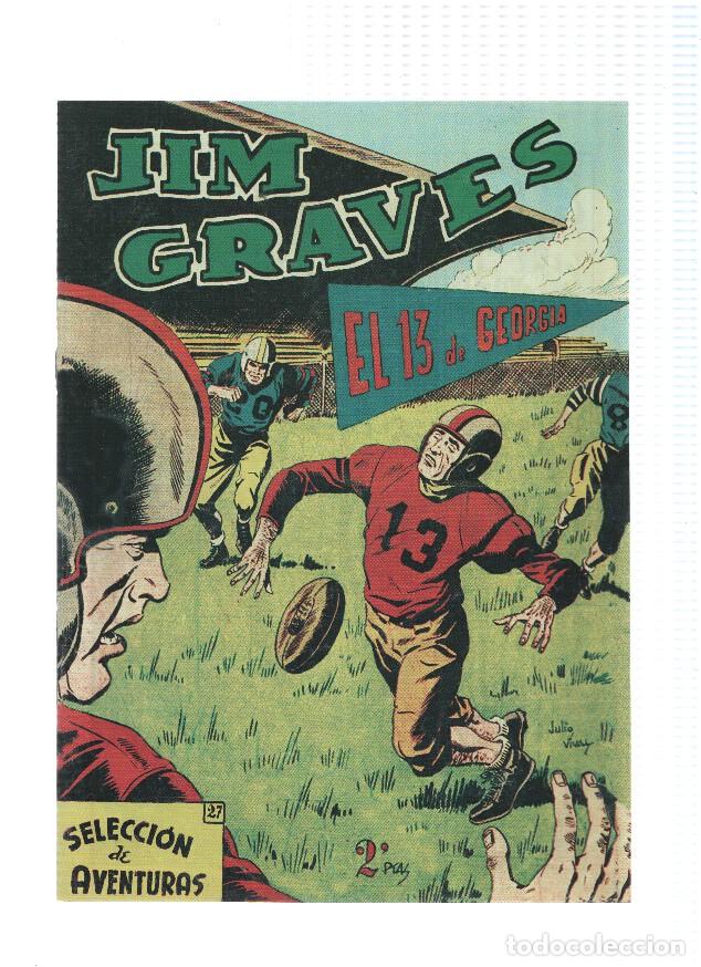 C&oacute;mics: Facsimil: Jim Graves numero 27: el 13 de Georgia - Julio Vivas