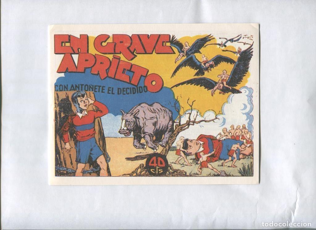 Comics: Facsimil: Anto&ntilde;ete el decidido numero 02: En grave aprieto - Torrent