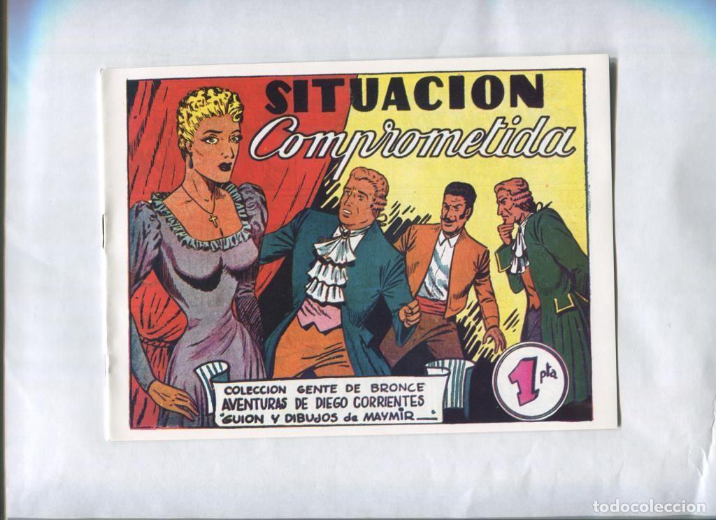 C&oacute;mics: Facsimil: Diego Corrientes numero 06: Situacion comprometida - Maymir - Foto 1