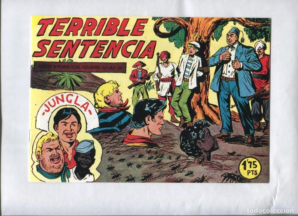 Fumetti: Facsimil: Jungla numero 31: Terrible sentencia - Manuel Gago - Jose Ortiz