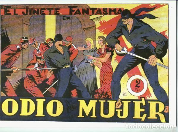 Comics: Facsimil: El Jinete Fantasma numero 048: Odio de mujer - Ambros
