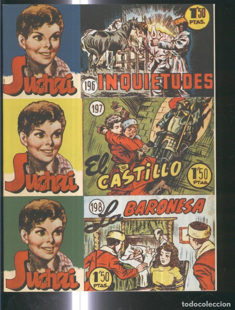 Fumetti: Facsimil: Suchai 3 en 1 numero 196/198: La baronesa - Paludetti