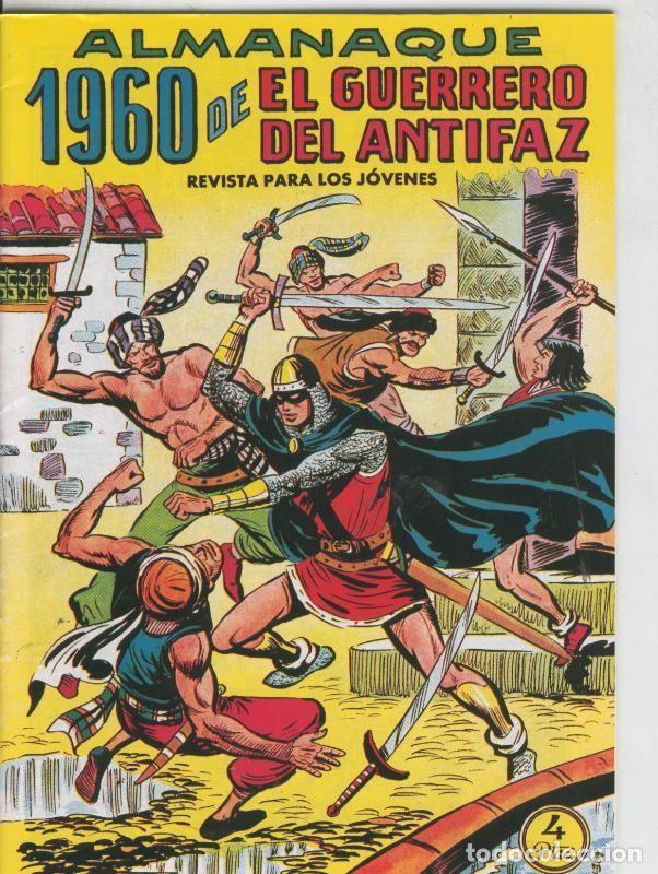 C&oacute;mics: Facsimil: El Guerrero del Antifaz almanaque 1960: Jafar el pirata - Manuel Gago
