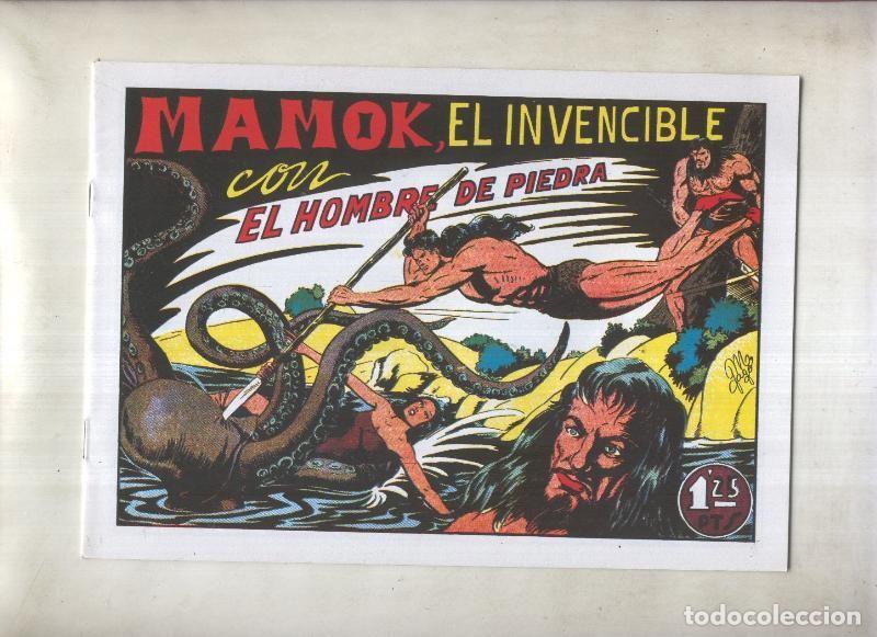 Comics: Purk el hombre de piedra, facsimil numero 005: Mamok, el invencible - Manuel Gago