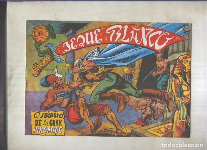 C&oacute;mics: Jeque Blanco facsimil numero 007: El secreto de la gran piramide - Laffond - Armando