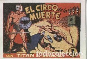 C&oacute;mics: Titan el invencible: el circo de la muerte, facsimil - Bosch - Foto 1