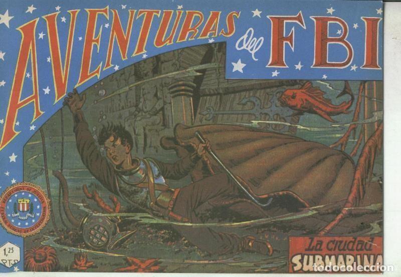 C&oacute;mics: Facsimil Aventuras del FBI numero 053: La ciudad submarina - Luis Bermejo-Lopez Blanco