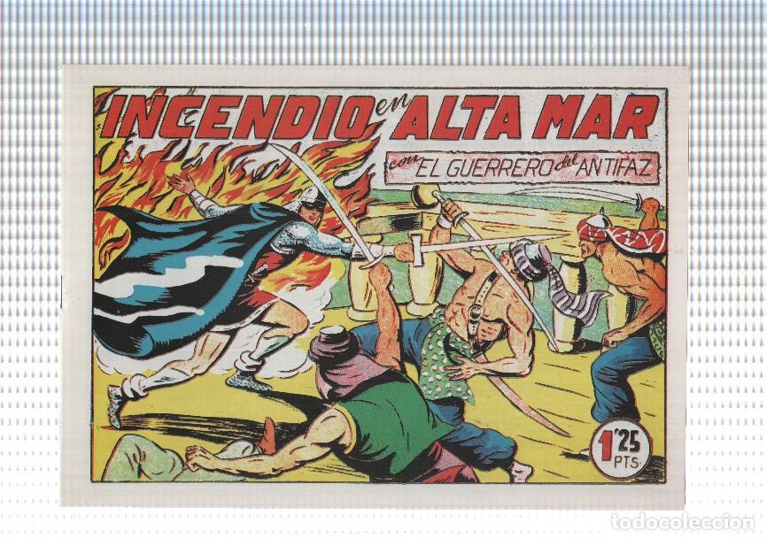 Comics: Facsimil: El Guerrero del Antifaz numero 137: Incendio en alta mar - Manuel Gago