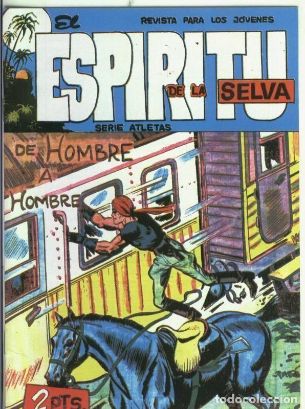 Comics: Facsimil: El Espiritu de la Selva numero 53: De hombre a hombre - Manuel Lopez Blanco