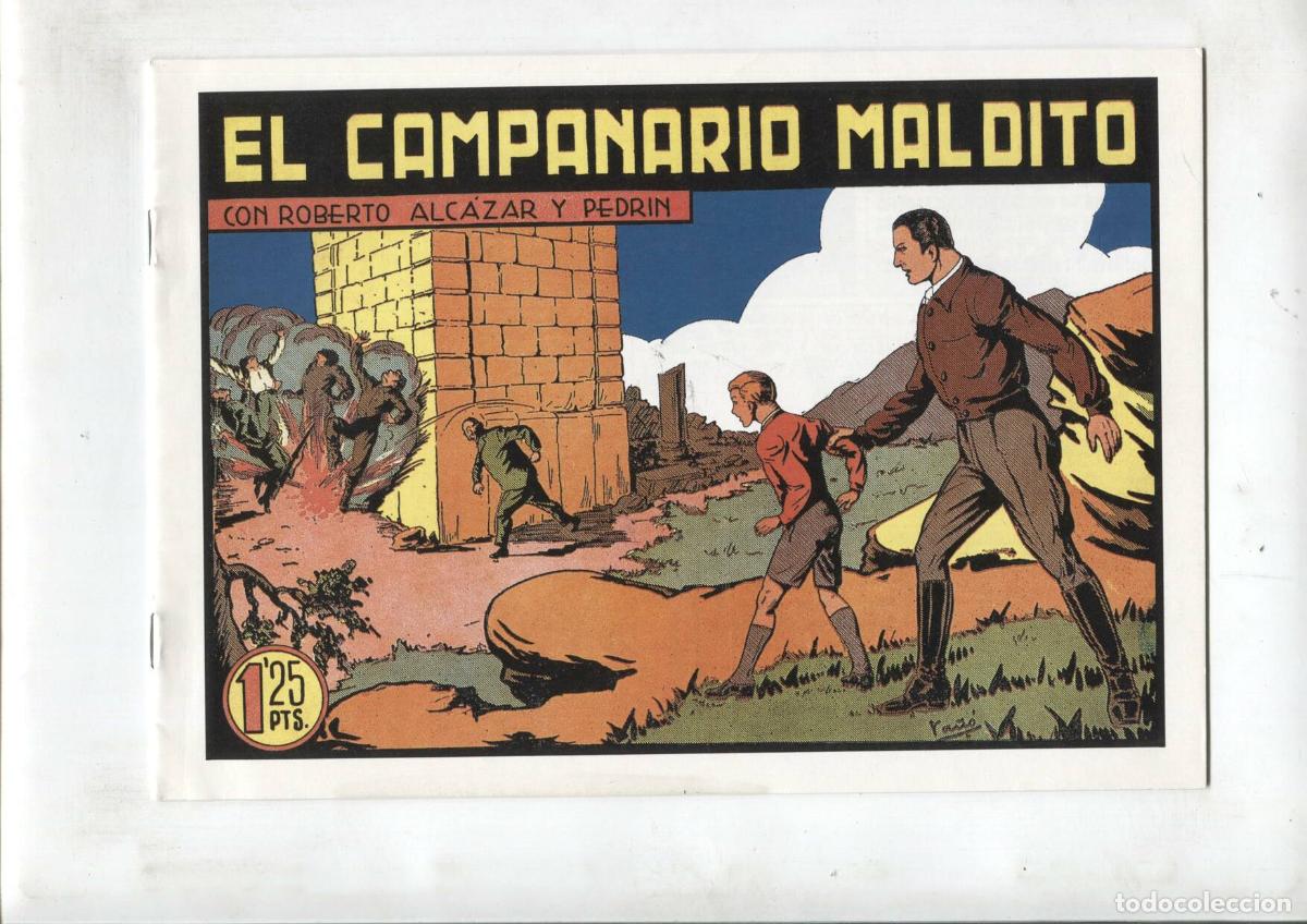 Comics: Facsimil: Roberto Alcazar y Pedrin numero 145: El campanario maldito - Varios