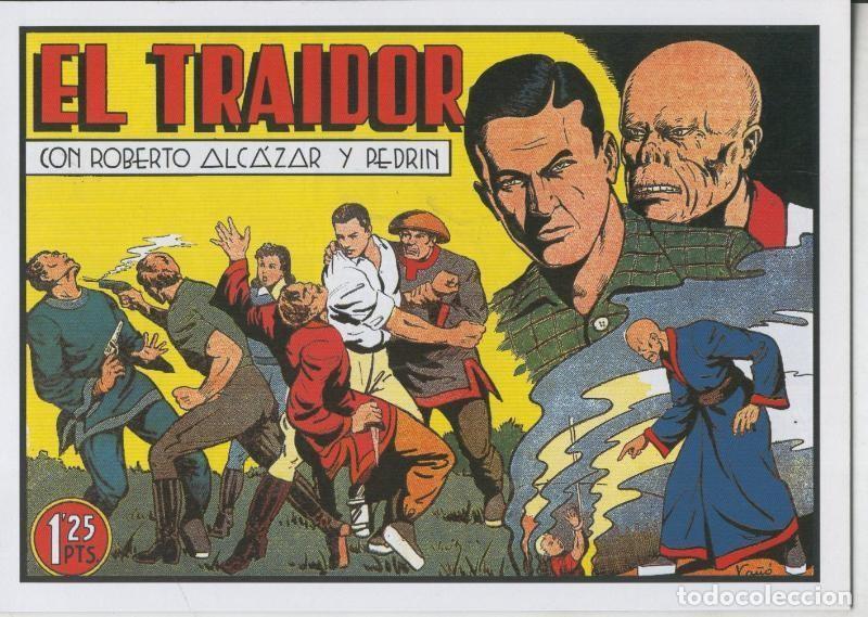 C&oacute;mics: Facsimil: Roberto Alcazar y Pedrin numero 126: El traidor - Varios - Foto 1
