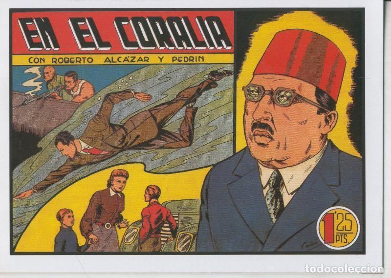 Fumetti: Facsimil: Roberto Alcazar y Pedrin numero 142: En el Coralia - Varios