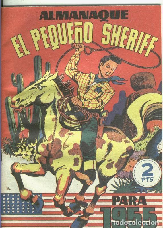 Comics: Facsimil: El Peque&ntilde;o Sheriff almanaque para 1955: Kit hace justicia - Zuffi