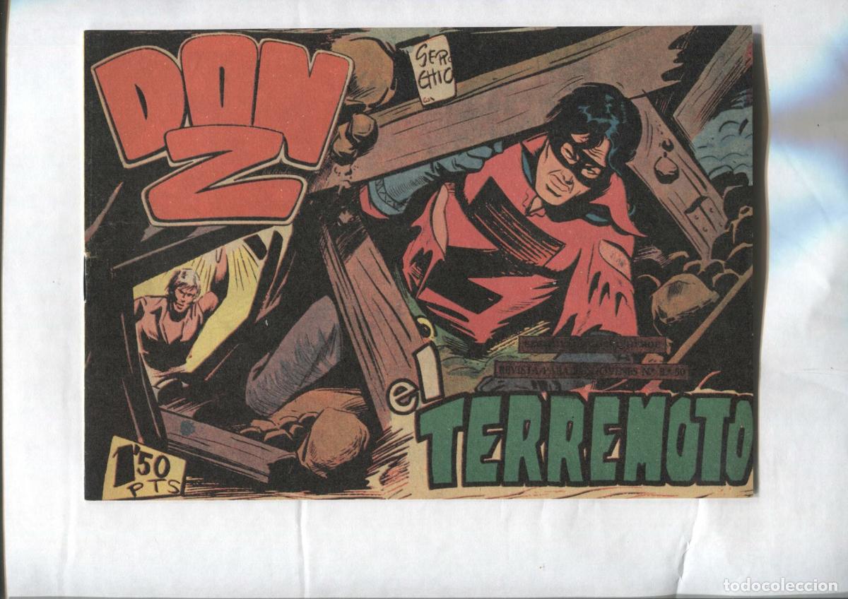 C&oacute;mics: Don Z, facsimil numero 20: El terremoto - Varios - Foto 1