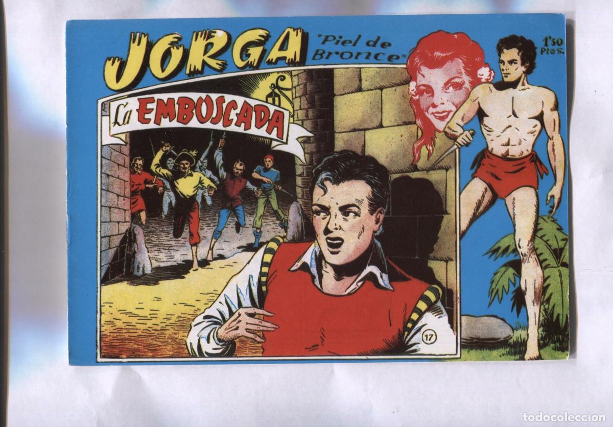 C&oacute;mics: Facsimil: Jorga piel de bronce numero 17: La emboscada - Ferrando - Foto 1