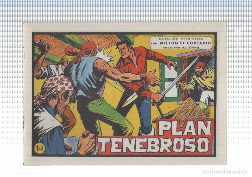 C&oacute;mics: Facsimil: Milton el Corsario numero 095: Plan tenebroso - Va&ntilde;o - Foto 1