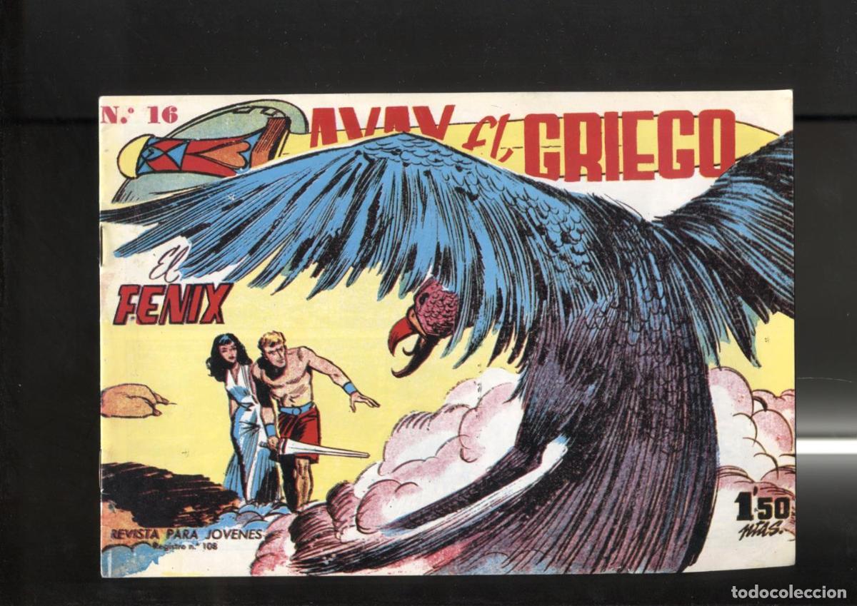 C&oacute;mics: Ayax el Griego facsimil numero 16: El Fenix - Jose Luis - Foto 1