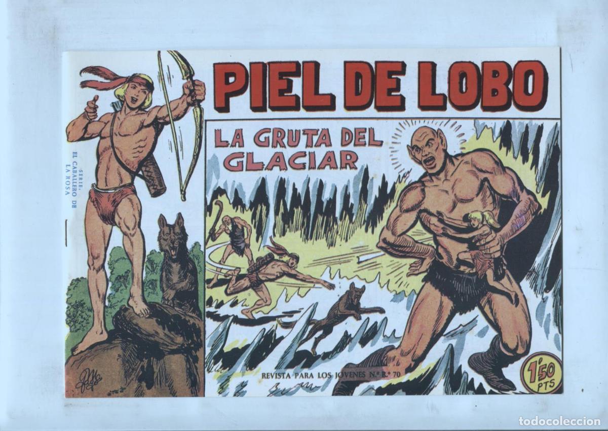 C&oacute;mics: Facsimil: Piel de Lobo numero 18: La gruta del glaciar - Manuel Gago