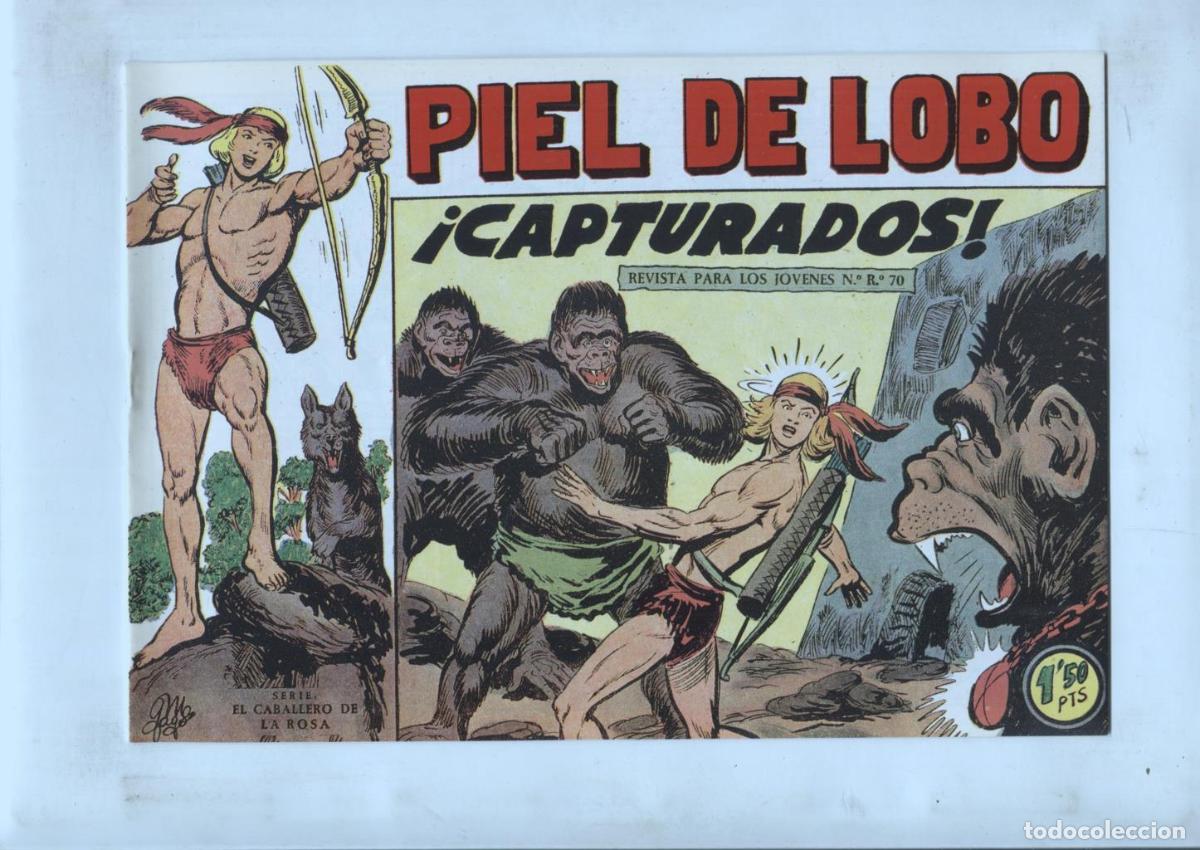 Fumetti: Facsimil: Piel de Lobo numero 28: Capturados - Manuel Gago