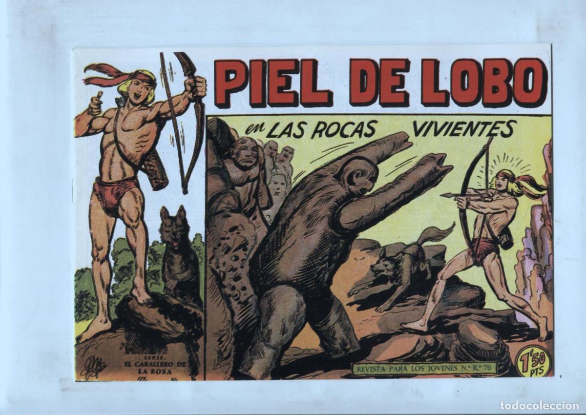 Comics: Facsimil: Piel de Lobo numero 35: Las rocas vivientes - Manuel Gago