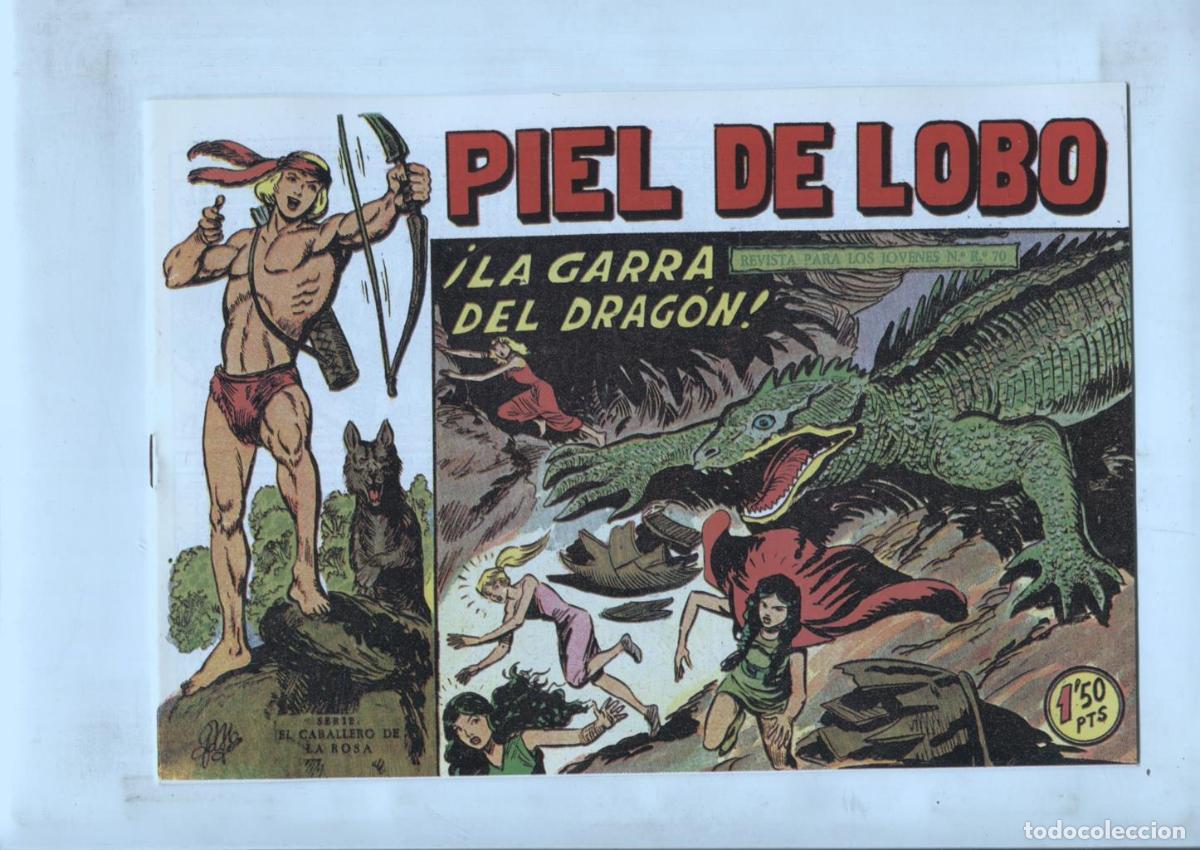 C&oacute;mics: Facsimil: Piel de Lobo numero 54: La garra del dragon - Manuel Gago