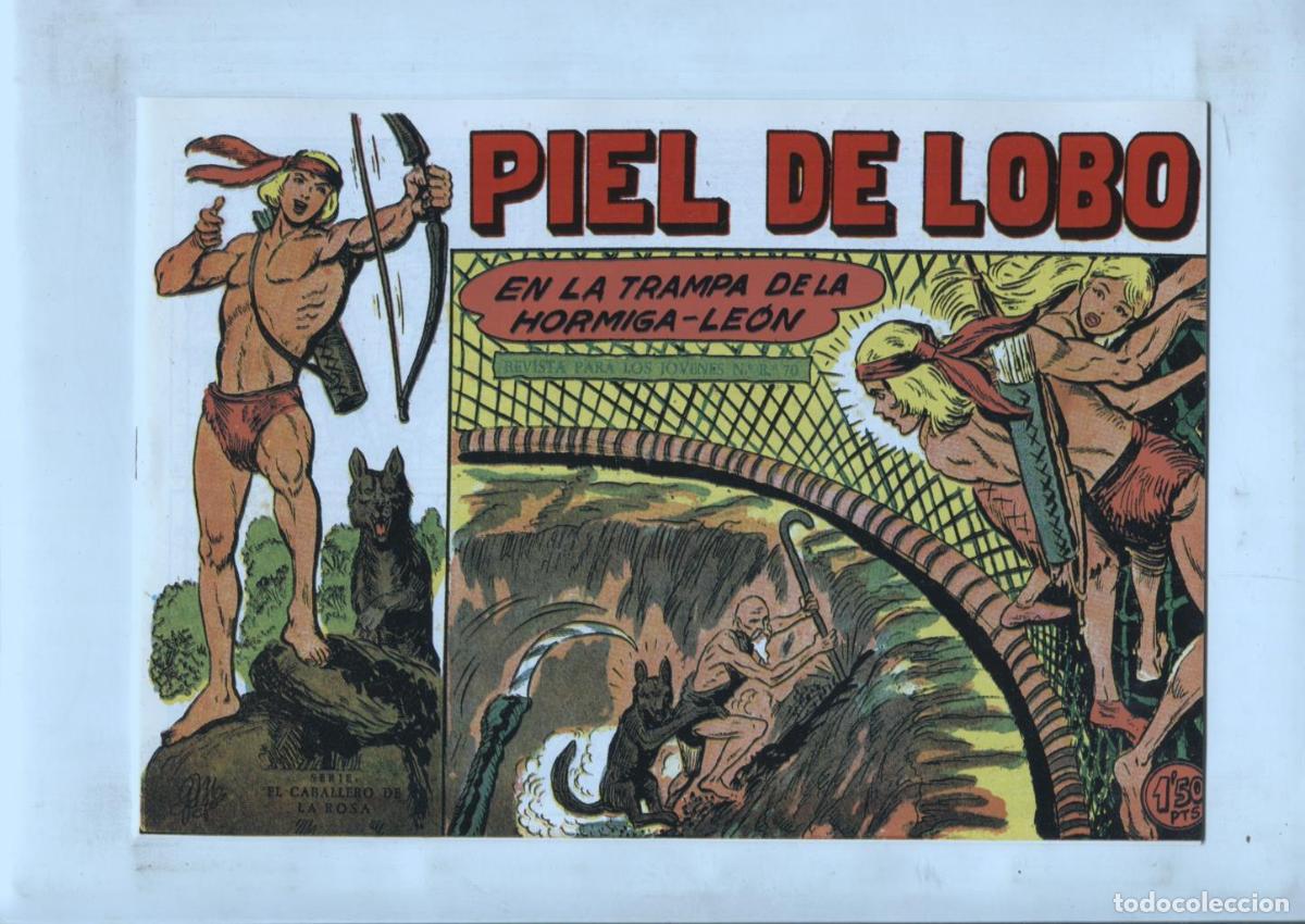Comics: Facsimil: Piel de Lobo numero 56: En la trampa de la hormiga leon - Manuel Gago
