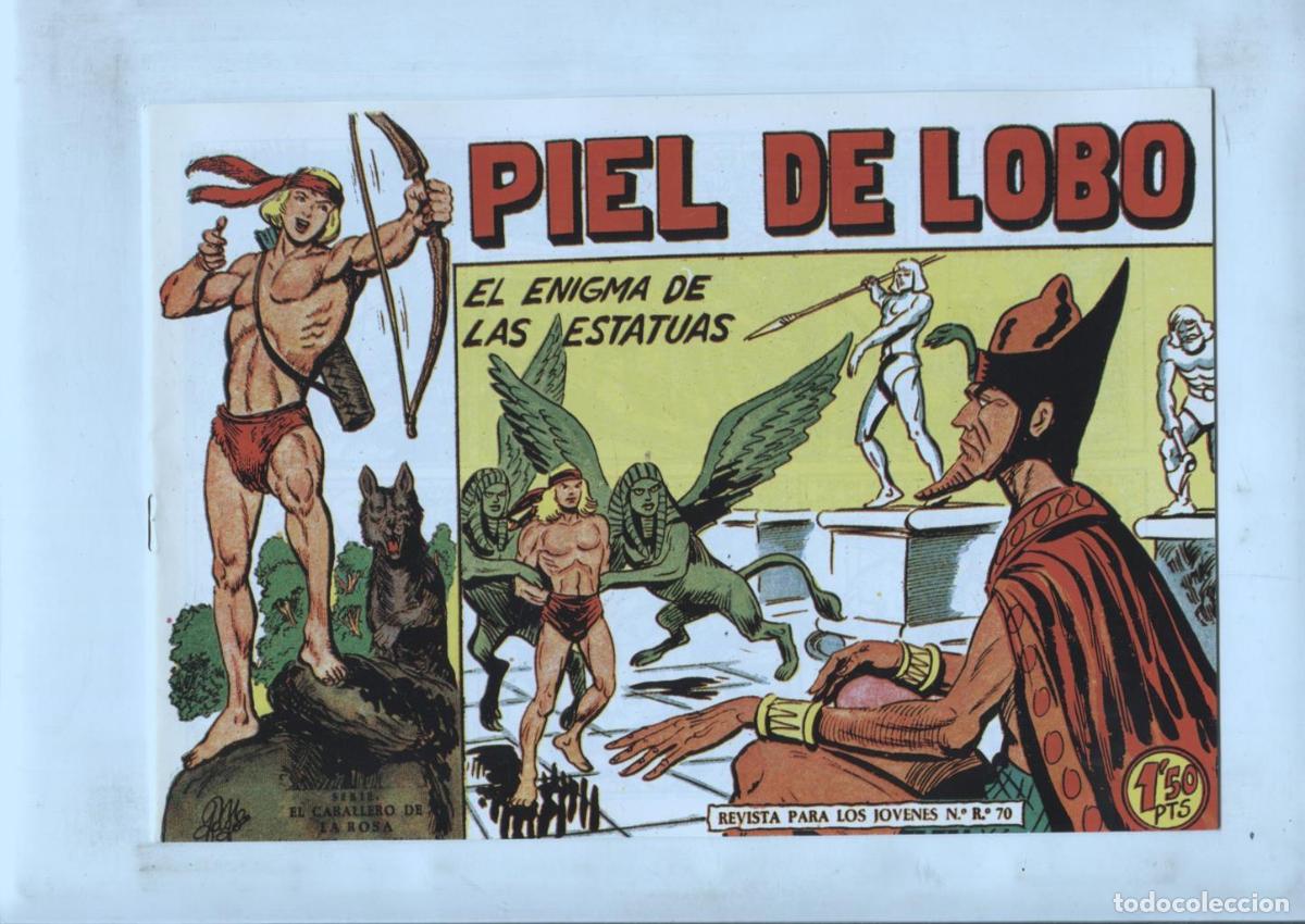 Comics: Facsimil: Piel de Lobo numero 81: El enigma de las estatuas - Manuel Gago