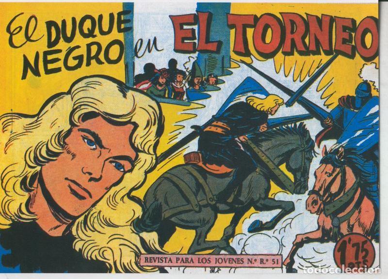 C&oacute;mics: Facsimil: El Duque Negro numero 19: El torneo - Manuel Gago - Foto 1