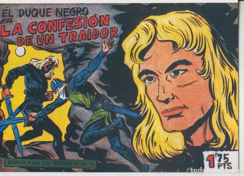 C&oacute;mics: Facsimil: El Duque Negro numero 11: La confension de un traidor - Manuel Gago - Foto 1