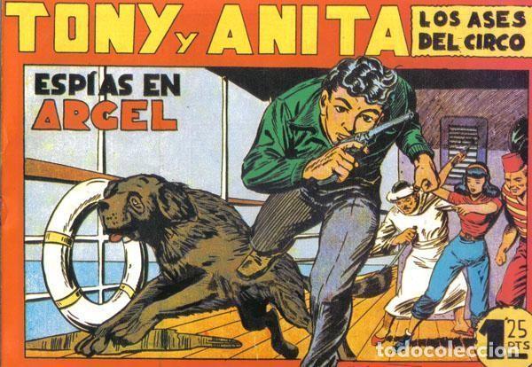 Comics: Facsimil: Tony y Anita numero 023: Espias en Argel - Miguel Quesada