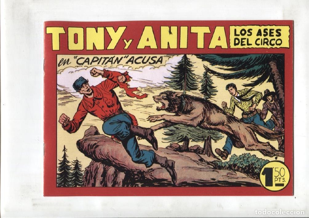 Fumetti: Facsimil: Tony y Anita numero 128: Capitan acusa - Miguel Quesada