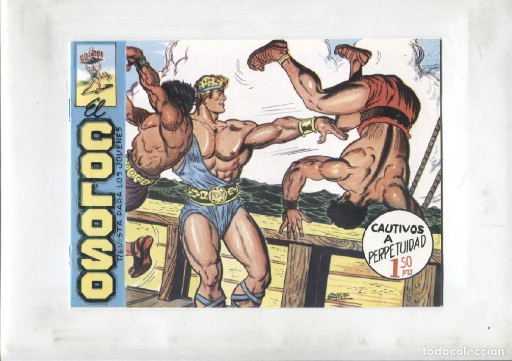 Comics: Facsimil: El Coloso numero 06: Cautivos a perpetuidad - Manuel Lopez Blanco