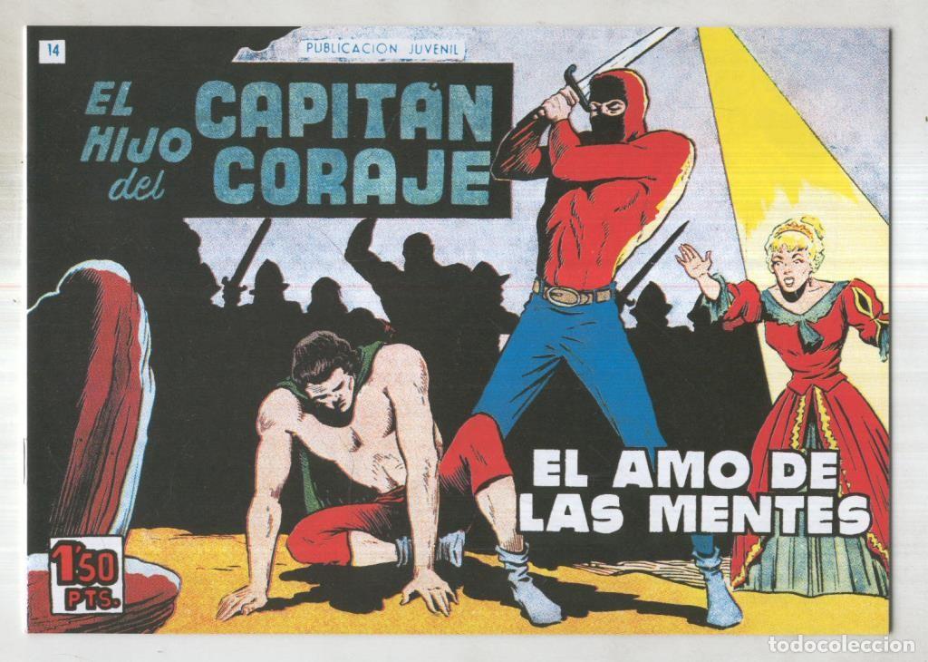 Comics: El Hijo del Capitan Coraje facsimil numero 14: El amo de las mentes - Ferrando