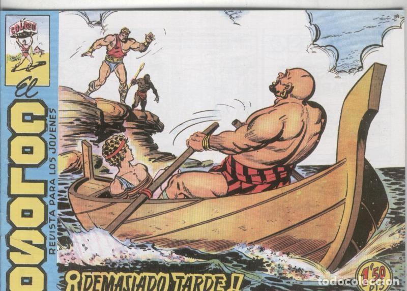 C&oacute;mics: El Coloso facsimil numero 12: Demasiado tarde - Manuel Lopez Blanco