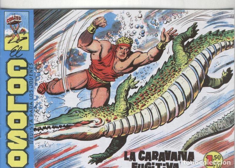 C&oacute;mics: El Coloso facsimil numero 17: la caravana fugitiva - Manuel Lopez Blanco