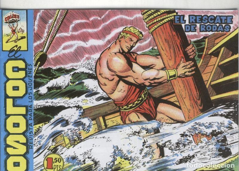 Comics: El Coloso facsimil numero 34: El rescate de Rodas - Manuel Lopez Blanco